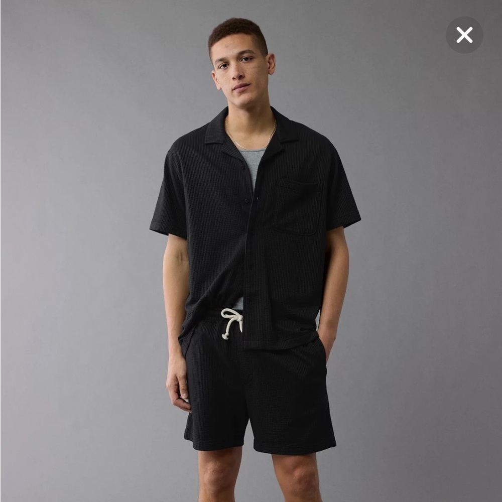 Matching shirt and shorts set